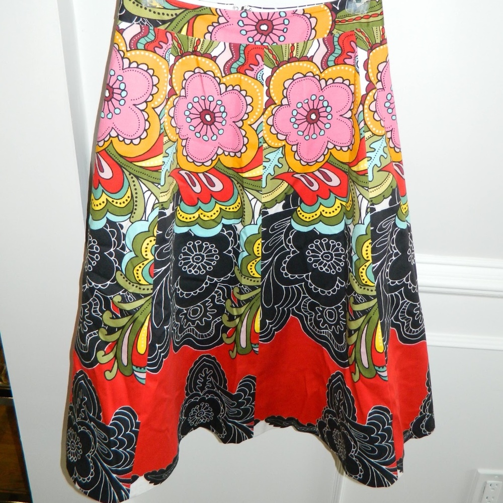 Alice + Olivia Eartha Print cotton Jacquard Midi